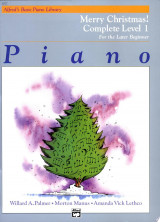 Alfred's Basic Piano Course: Merry Christmas! Complete Book 1 (1A/1B)