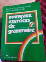 Nouveaux exercices de grammaire