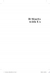 It Starts with Us
