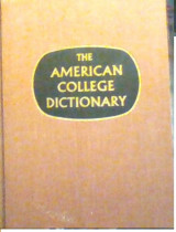 The American College Dictionary