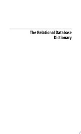 The Relational Database Dictionary