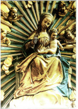Κάρτα - Salzburg - Madonna von Michael Pacher 1495