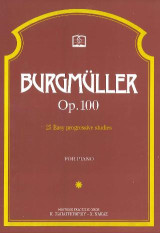 25 Easy progressive studies op. 100: for piano