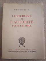 Le problème de l'autorité super-étatique