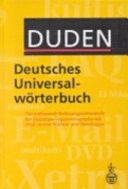 Duden, deutsches Universalwörterbuch