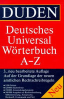 Duden, Deutsches Universalwörterbuch