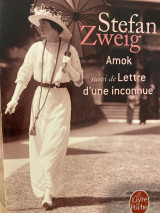 Amok suivi de letter d’une inconnue