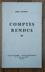 Comptes rendus
