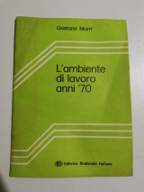 L'ambiente di lavoro anni '70