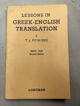 Lesson in greek-english translation book two