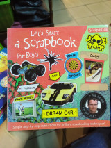 Let's start a scrapbook for boys