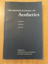 The British Journal of Aesthetics, vol. 37,3 (July 1997)