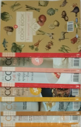 Cook book τεύχη 6 τεύχη (#31#35#36#37#38#39) Κρεατικά, μακαρονάδες, Οικογενειακό και γαμήλιο τραπέζι
