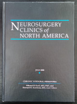 Neurosurgery clinics of North America, July 2000, Chronic Subdural Hematoma