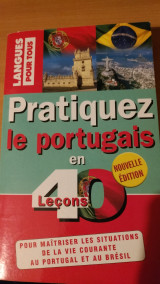 PRATIQUER LE PORTUGAIS. Coffret avec livre et trois cassettes