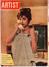 Περιοδικό Artist (Τουρκία 1962) Αλίκη Βουγιουκλάκη