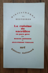 La cuisine du sacrifice en pays grec