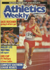 Athletics Weekly Magazine – 22 August 1987 - Στίβος