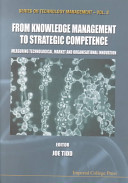 From Knowledge Management to Strategic Competence