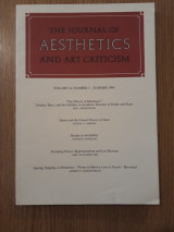 The journal of aesthetics and art criticism, vol. 54,3 (Summer 1996)