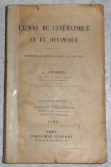 Lecons de cinematique et de dynamique 1902 x.antomari