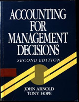 Accounting for management decisions