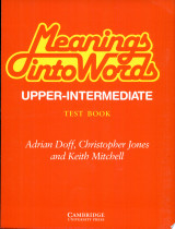 Meanings Into Words Upper-intermediate Test Book