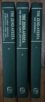 The Zend - Avesta. I:The vendidad, II:The sirozahs,yasts,and nyayis, III:The yasna,visparad,afrinagan,gahs,and miscellaneous fragments (3 τόμοι)
