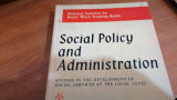 Social policy and administration