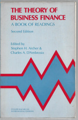 The Theory of Business Finance