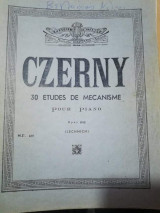 Czerny 30 Etudes de mecanisme pour piano opus 849