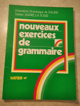 Nouveaux exercices de grammaire
