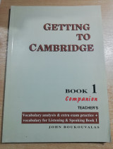 Getting to Cambridge book 1 Companion Teacher's
