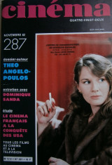 Revue Cinéma Quatre-vingt-deux 287 - Dominique Sanda - Dossier: Theo Angelopoulos