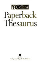 Collins Paperback Thesaurus