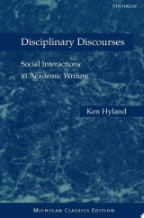 Disciplinary Discourses, Michigan Classics Ed.