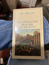 Les antiquites de Rome les regrets