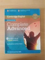 Complete Advanced - Second edition. Student's Book without answers with CD-ROM