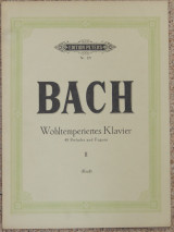 Bach wohltemperiertes klavier 48 preludes and fugues II-Edition Peters