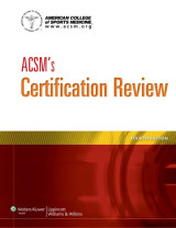 Acsm's certification review 4th edition