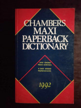 Chambers Maxi Paperback Dictionary
