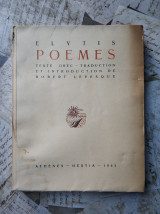 Elytis Poèmes texte grec – traduction et introduction de Robert Levesque