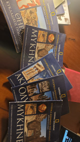 Μυκηνες ολυμπια ακροπολη θηρα national geographic