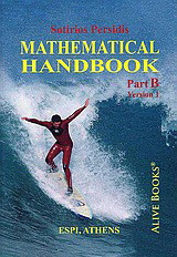 Mathematical Handbook: Part B