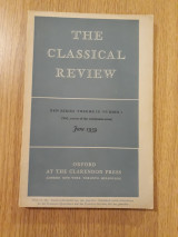 The Classical Review, N. S. 9, 2