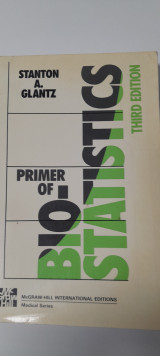 Primer of biostatistics