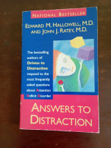 Answers to distraction