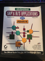 Developing sap's r/3 applications with abap/4