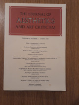 The journal of aesthetics and art criticism, vol. 63,2 (Spring 2005)