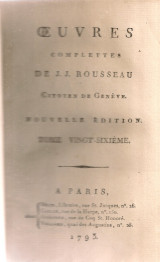 Oeuvres complettes, Tome 26
